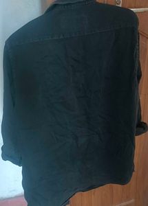 V-GA Prime Black Casual Shirt