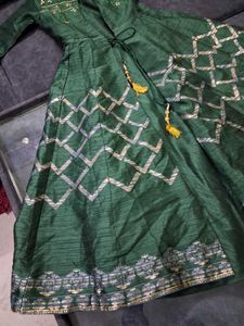 Elegant Green Kurta Suit For Kids