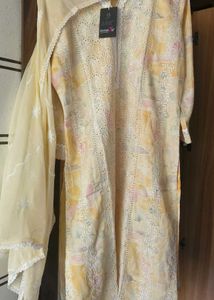 New Chikankari Kurta Set