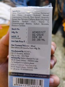 WishCare Hair Growth Serum Concentrate