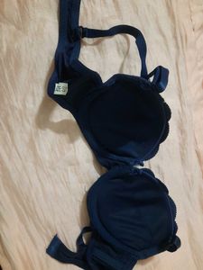 Navy Blue Push-up Bra