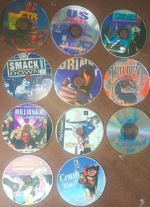 Sony Playstation 1 Game CDS Pack Of 60