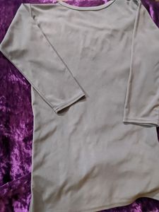 Women&#39;s Grey Designer Fitted Top