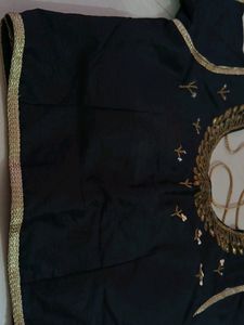 Black Designed Blouse