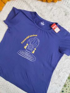 Blue Graphic Tee