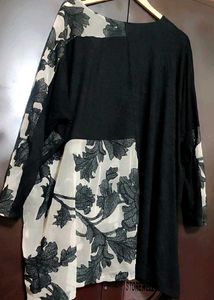 Black Top White Net Design For 58 Bust