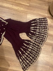EMBROIDERed SHARARA SUIT FOR WOMEN