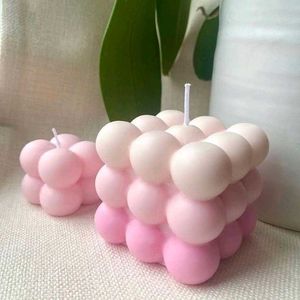 Bubble Cube Candle Set
