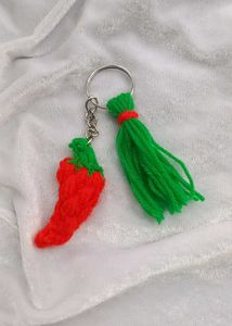 Chili Pepper Keychain