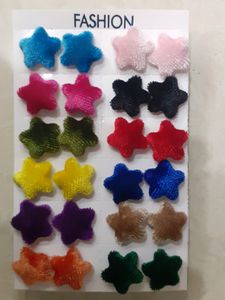 New Designer 60 Set 5 Dozen Velvet Work Stud Earri