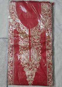Red Embroidered Suit