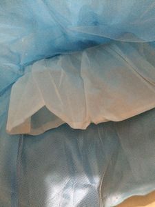Blue Frock For A Baby Girl