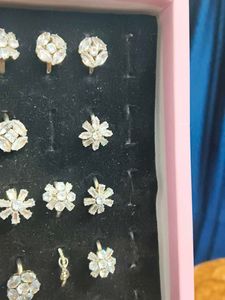 Sparkling Earring and Ring Set