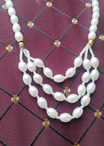 White Necklace🤍✨For Girls