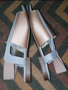 Sandals.