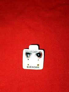 Triangle & Abstract Shape Stud Earrings