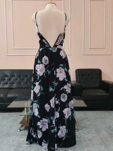 Elegant Floral Maxi Dress
