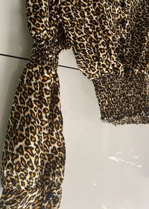 Leopard 🐆 Printed Crop Top