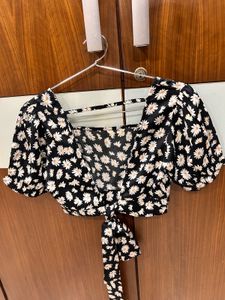 Sunflower Crop Top