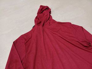 Red Zip-Up Hoodie, M Size
