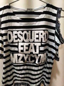 Striped Graphic Tee
