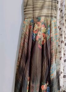 Gown(Without Sleeves &amp; Dupatta)