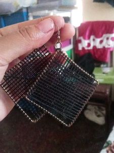 Square Woven Earrings Combo