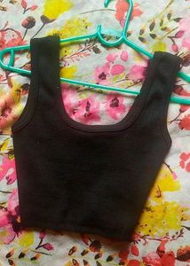 Black Crop Top For SALE