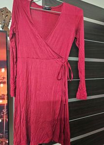 Solid Bodycone Dress
