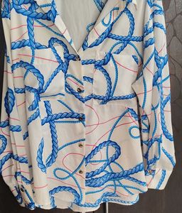 Zara Oversized Satin Shirt