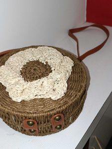 🏖️Bali Round Woven Crossbody Bag