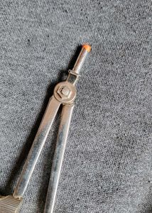 Silver Adjustable Compass