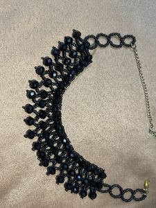 Black Beaded Choker