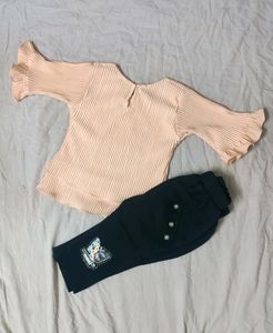 Pant Top Set For 2-4 Year Girls