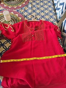 W kurti Beautiful Magenta Color