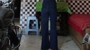 High Waist Flared Leg Jeans✨