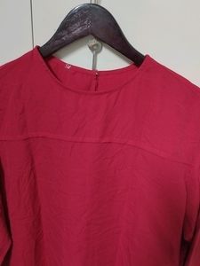 Plus Size Red Color Top#STUDIO