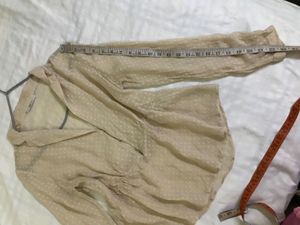 Soft Sheer Blouse Fits smS/M