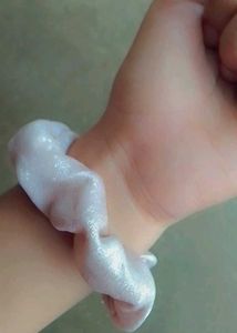Blush Pink Scrunchie