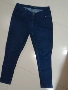 Dark Blue Denim Jeans