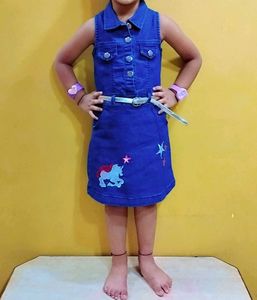 🦄Denim Frock