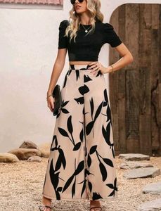 Floral Print Two-Piece Set