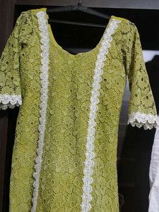 Green Kurta Set pakistani look