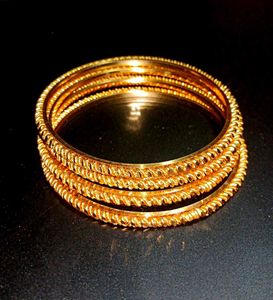 Golden Bangle Set