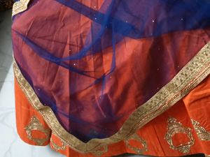 Lehenga Choli -With Heavy Embroidary-Used Just Onc