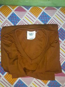 Brown Long Sleeve T-Shirt