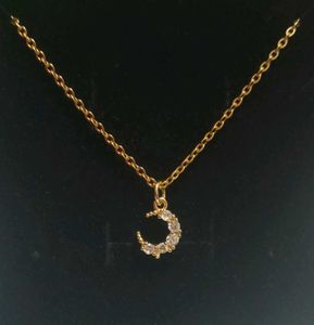 Moon Pendant Necklace