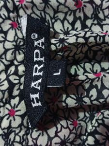 Harpa Floral Button-Down Blouse