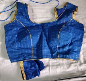 Blue Colour Blause