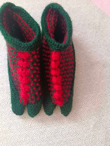 Women Winter Woolen Socks